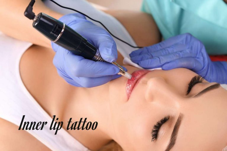 inner lip tattoo