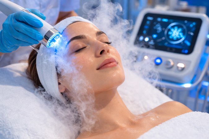 how cryo skin facial works