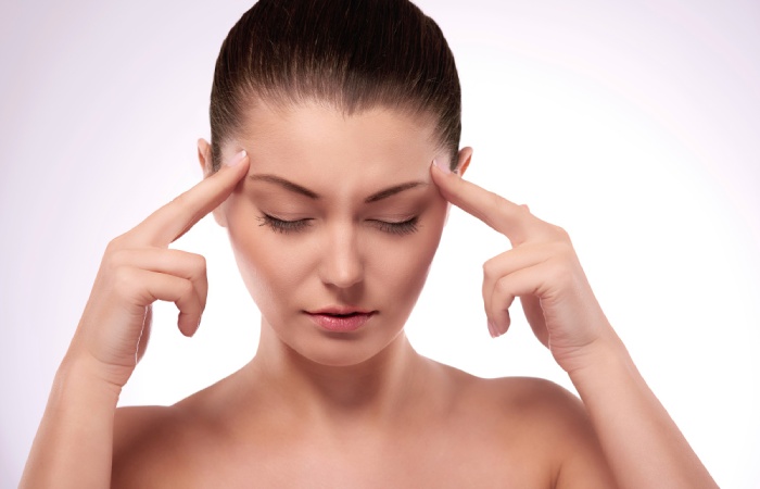 facial exercises to smooth glabellar lines