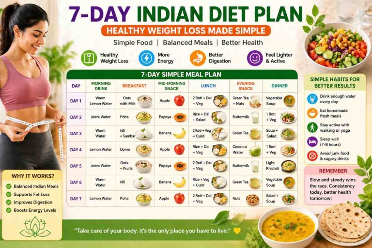 10 kg weight loss in 7 days diet plan
